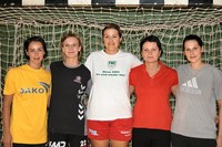 Alina Marin, Bognár Barbara, Szrnka Hortenzia, Lucia Uhraková és Pastrovics Melinda