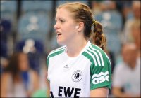 Julia Wenzl megsérült Fotó: vfl-oldenburg-handball.de
