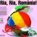 Szurkolók fogadják a román csapatot