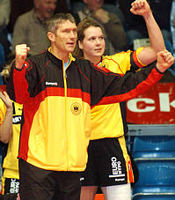 Armin Emrich és Grit Jurack (Fotó: handball-world.com)
